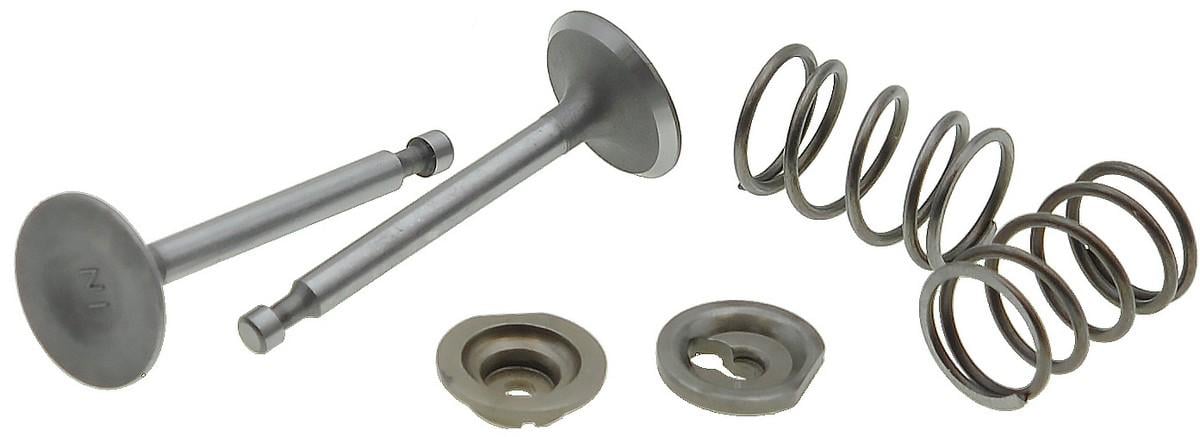 Клапаны двигателя генератора впускной и выпускной 168F в сборе L1 62.2 L2 64 мм