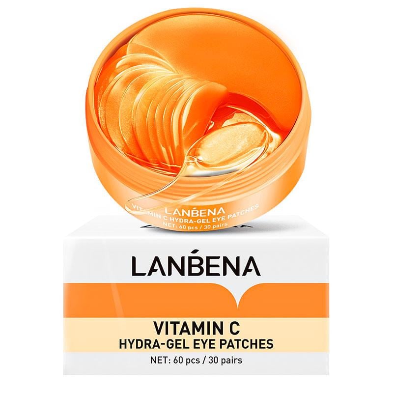 Патчи гидрогелевые Lanbena в банке с витамином C 60 шт.