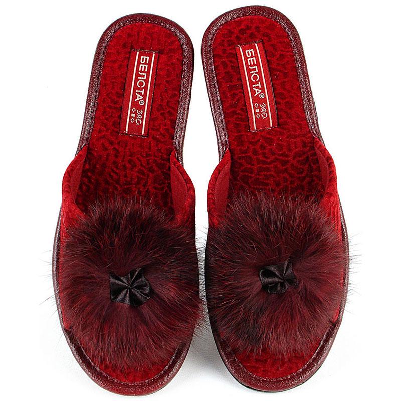 Тапочки комнатные Белста Бордовый р. 39 (2720830_39)