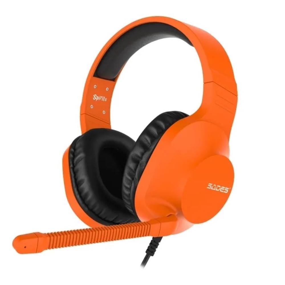 Гарнитура проводная Sades SA-721 Spirits mini-Jack 3,5 мм Orange (sa721orj)