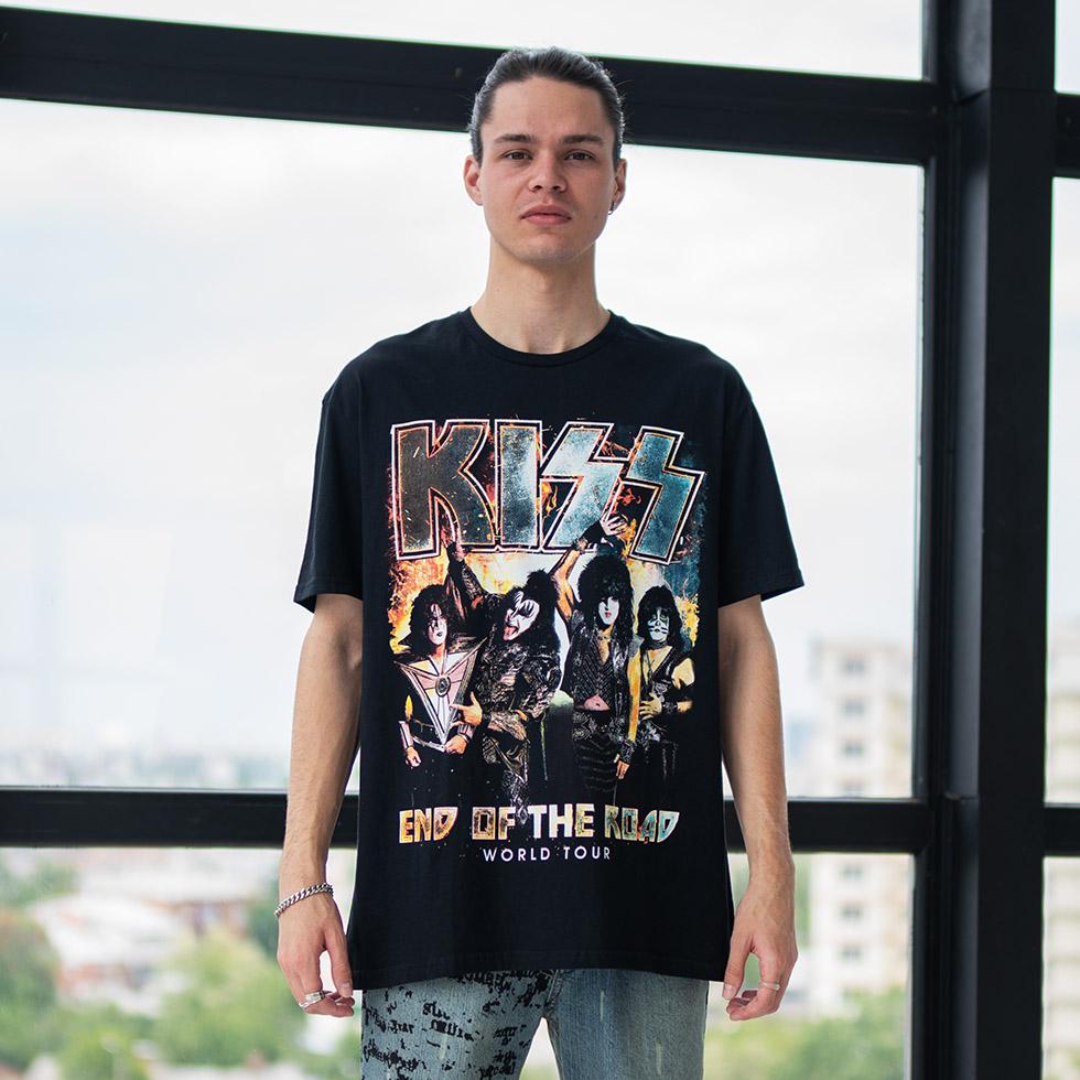 Футболка унисекс Kiss End of the Road XL Черный (00000001290)