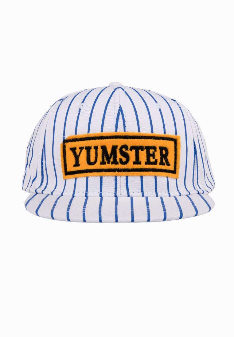 Дитяча кепка у синю смужку Yumster YA16 One Size Білий