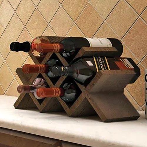 Полка для вина настольная Форвол Капучино (Впс-002909)