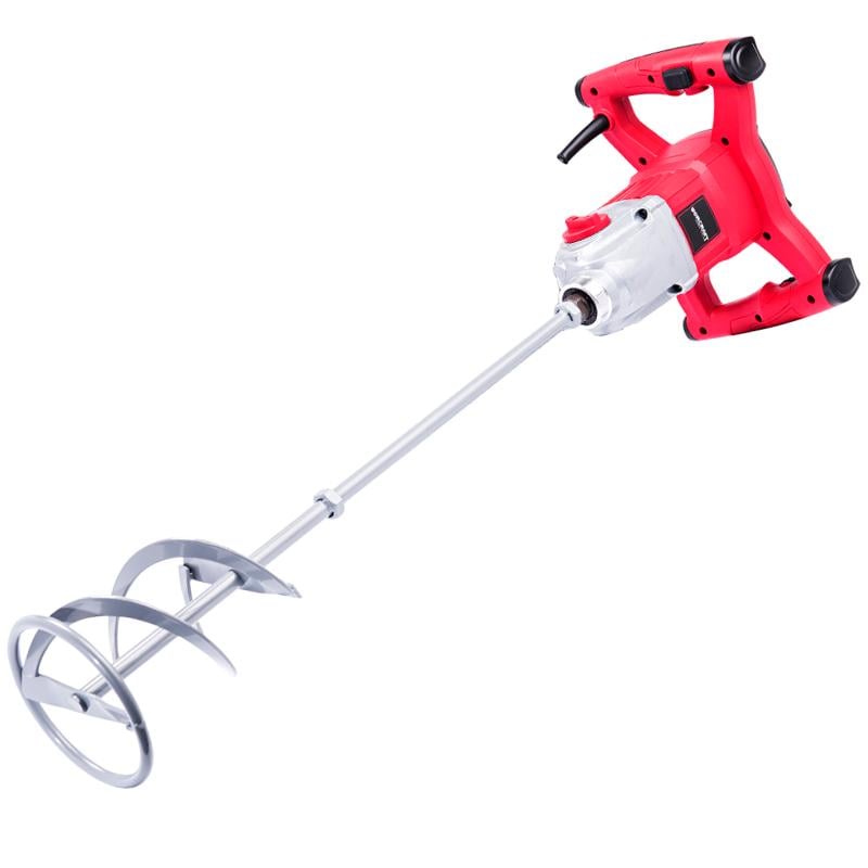 Миксер строительный Worcraft EM14-140 2 насадки (13044)