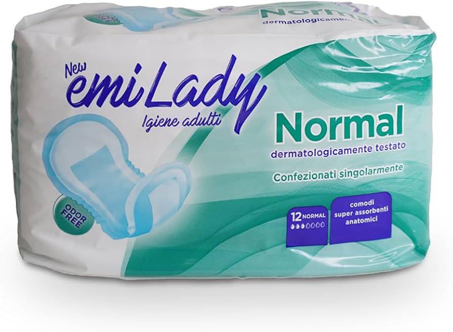 Прокладки жіночі урологічні Emi Lady Normal складені 3 краплі 12 шт.