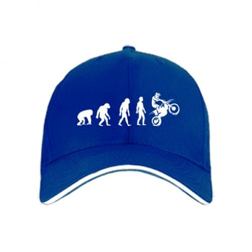 Кепка Еволюція мотоцикліста Синій (11975111-5-175516)