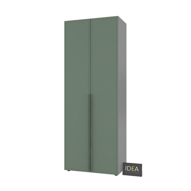 Шафа для одягу Idea С-7.1 з двома штангами Антрацитовий/Камуфляж (1810) - фото 3 Шафа для одягу Idea С-7.1 з двома штангами Антрацитовий/Камуфляж (1810) - фото 3