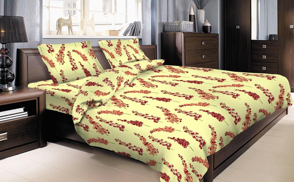 Комплект постельного белья Zastelli Дельфиниум бязь евро 200х220 см Разноцветный (10698)