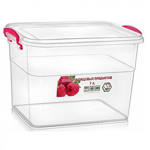 Контейнер пищевой Stenson с ручками 7 л 20,4х28,5х20 см (NP-63)