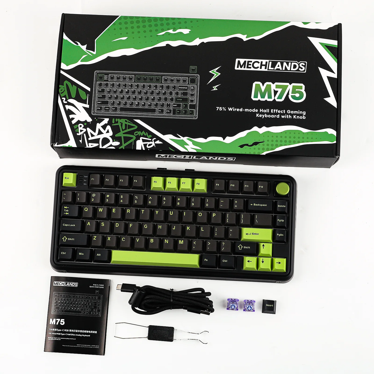 Клавиатура проводная MechLands M75 Black (2000197) - фото 10 Клавиатура проводная MechLands M75 Black (2000197) - фото 10