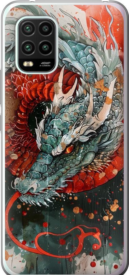 Чехол на Xiaomi Mi 10 Lite Стихия огня (6101u-1924-42517)