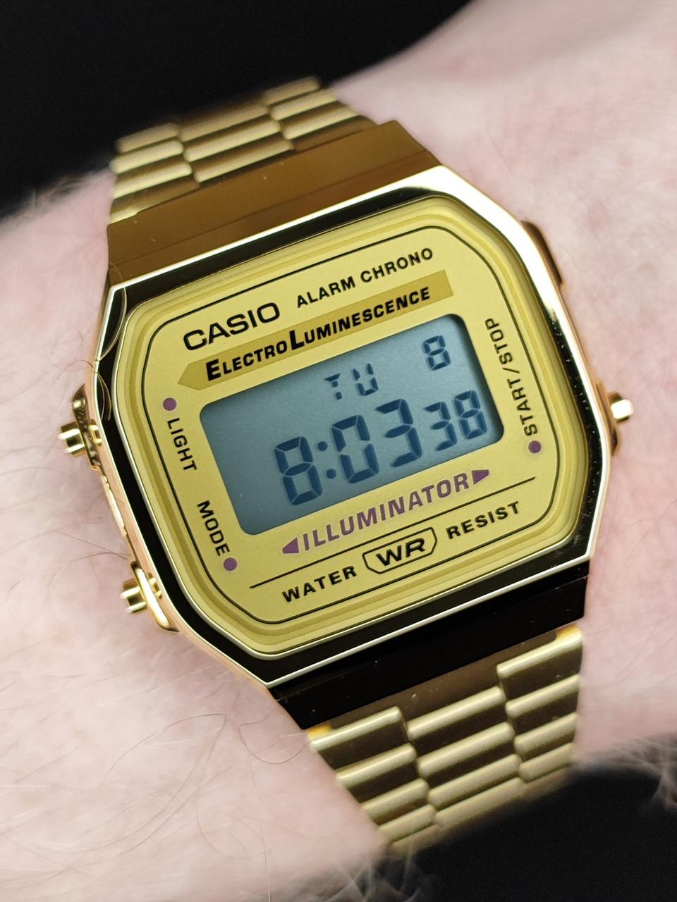 Наручные часы мужские Casio A168WG-9 Vintage с подсветкой (2736553752)