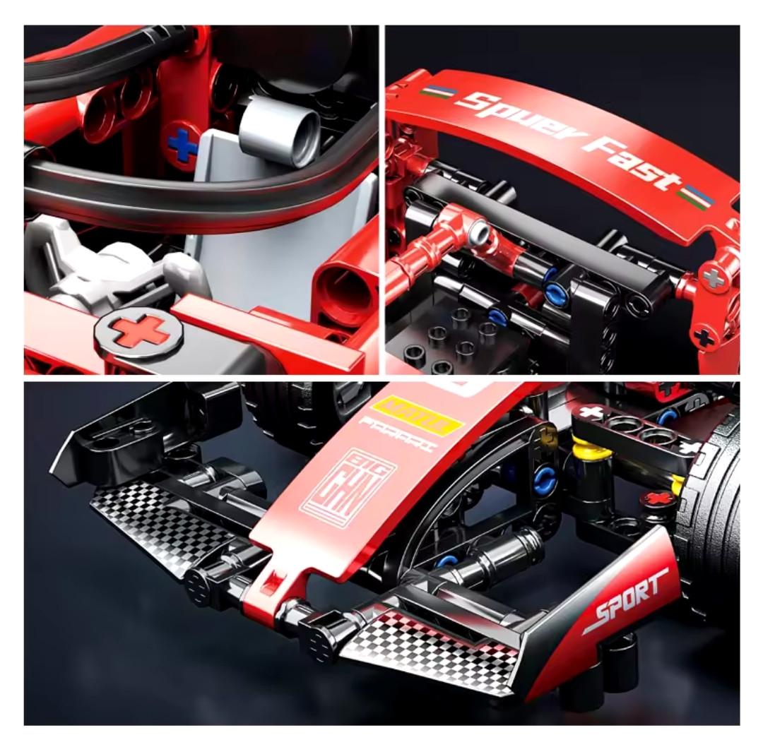 Конструктор гоночна машинка F1 - фото 4 Конструктор гоночна машинка F1 - фото 4