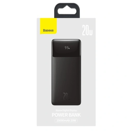 Портативний зарядний пристрій Baseus Bipow 20000 mAh 20W Black (PPBD050501) - фото 2