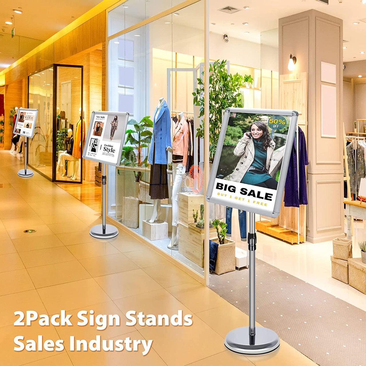 Стенд информационный Flexible A3 с безопасным уголком - фото 2