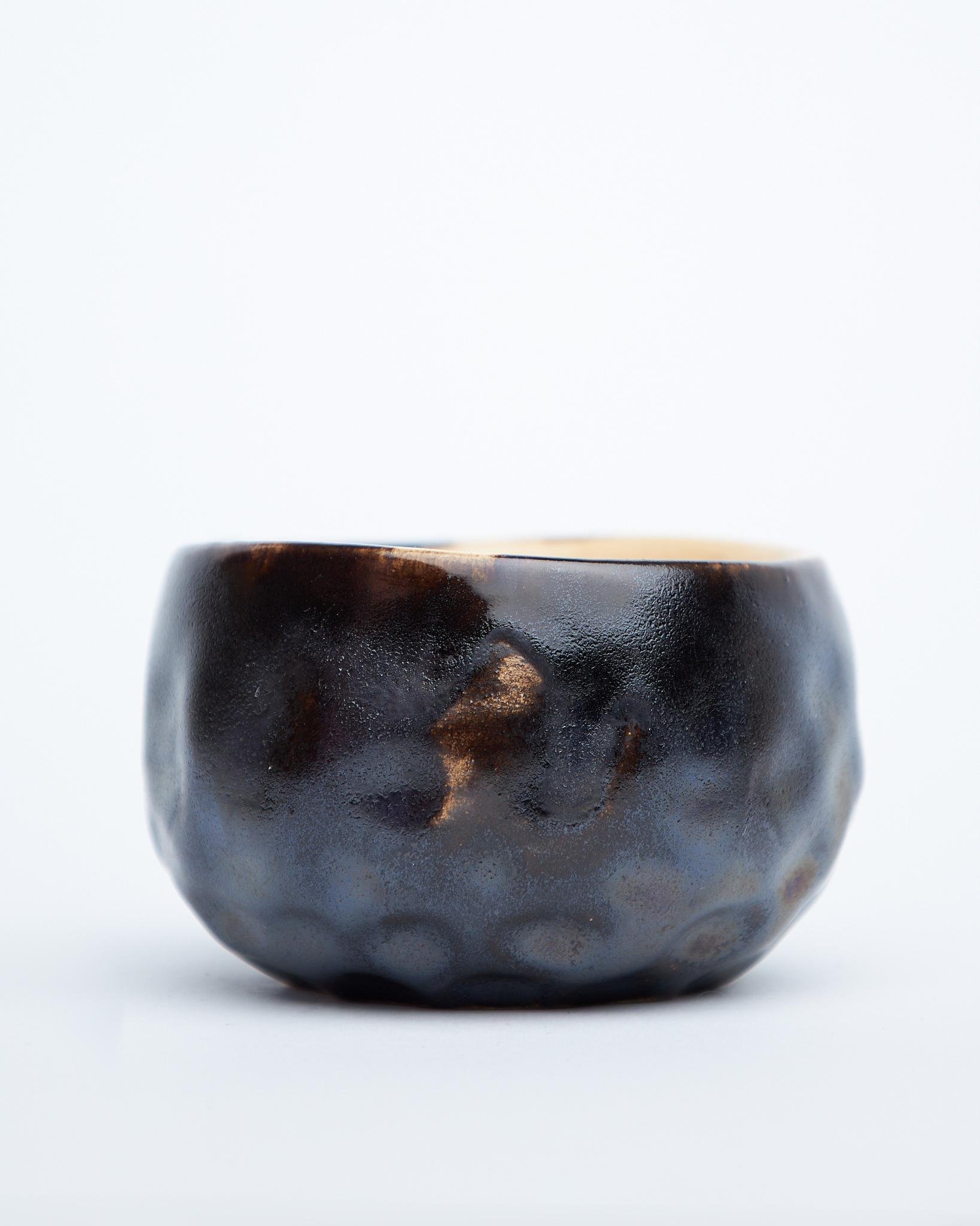 Піала чайна ручної роботи Обсидіан (CUP-027) - фото 2