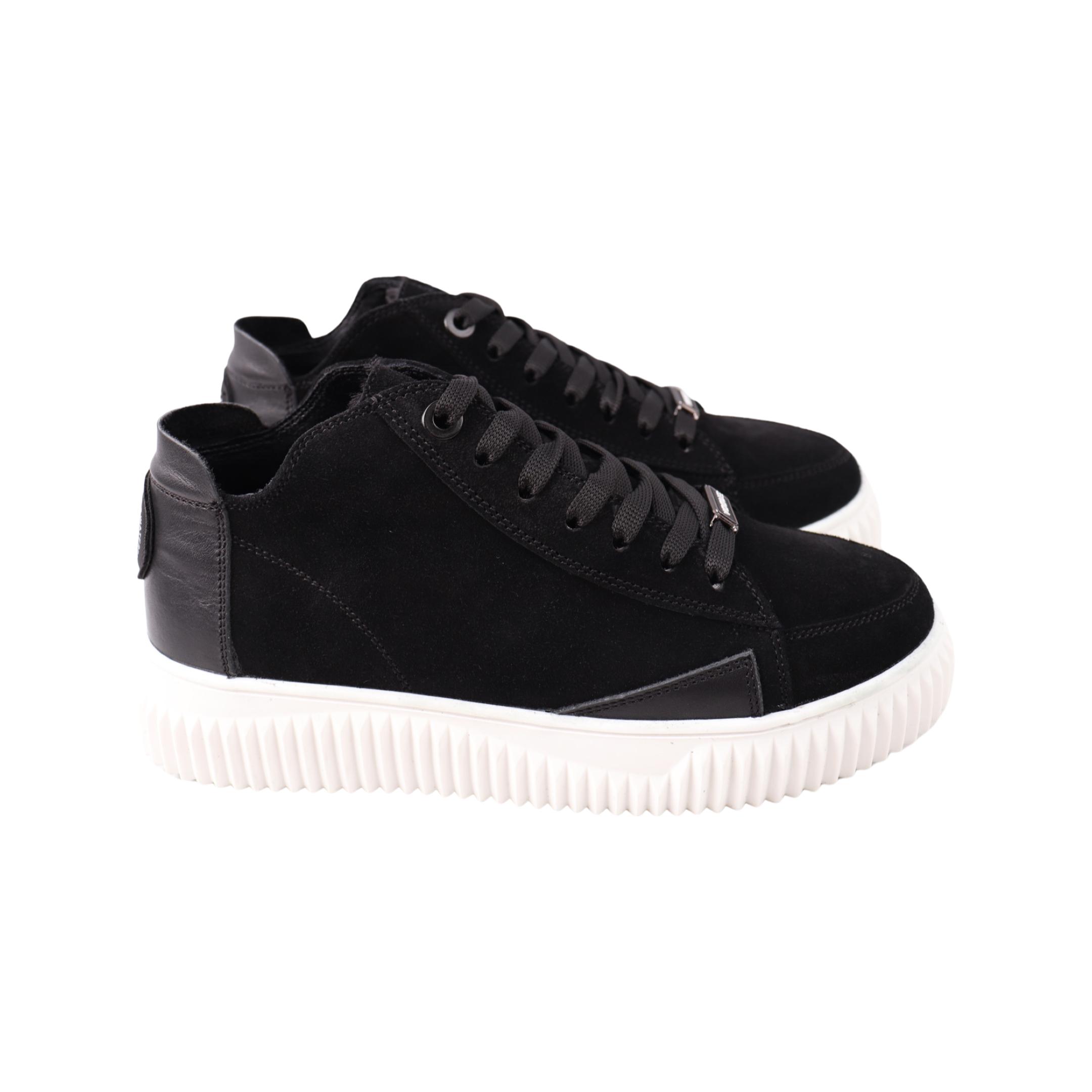 Ботинки женские Secret натуральная замша р. 40 Черный (17-24ZHC)