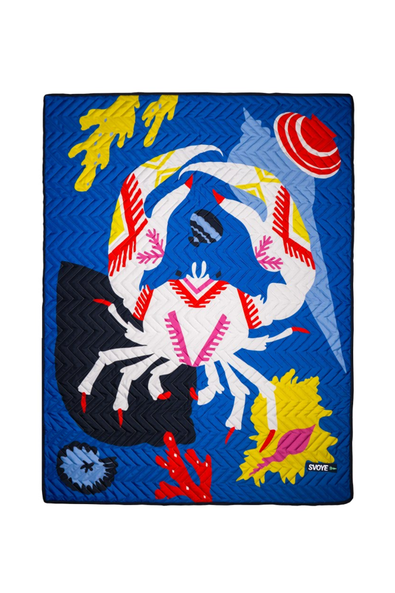 Плед SVOYE Крабик 150х190 см (29471783)