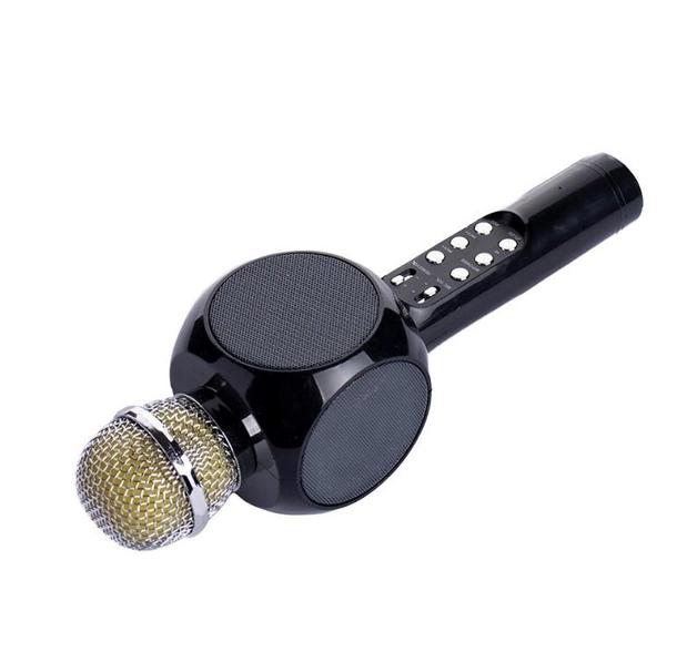 Микрофон-колонка караоке bluetooth USB беспроводной (111010700)