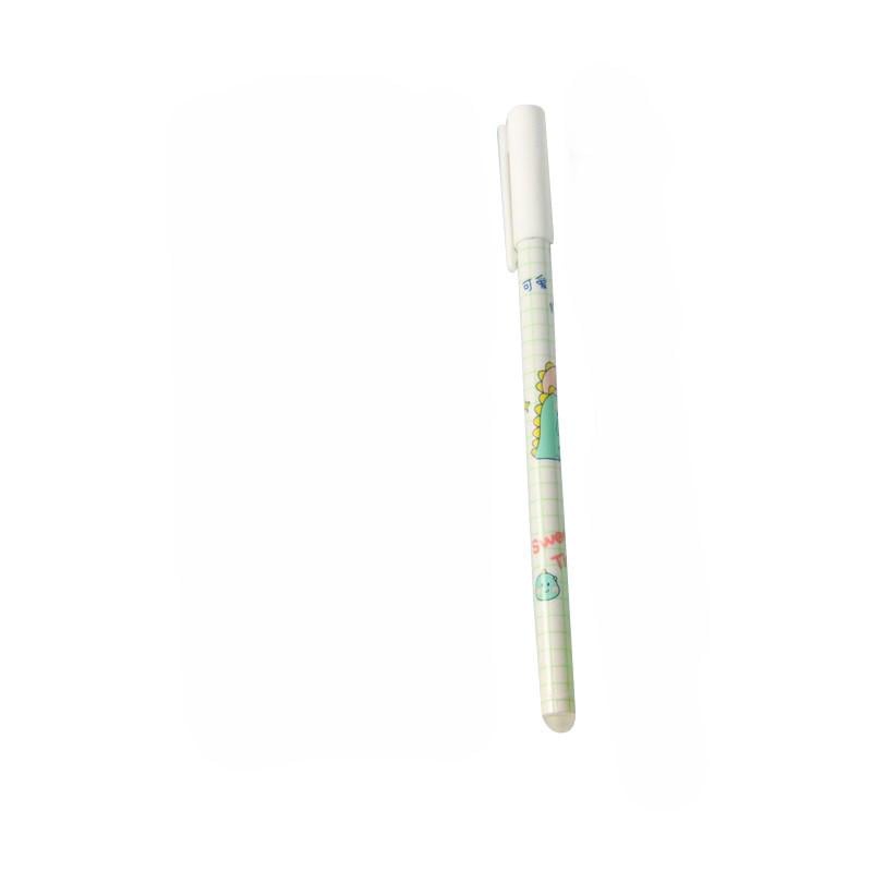 Ручка гелевая синяя пиши-стирай Dino Зеленый (0460)