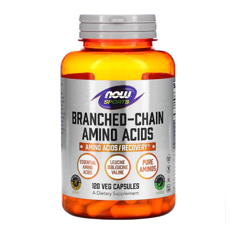 Амінокислоти NOW Branched Chain Amino Acids 120 капс. (01986-01)