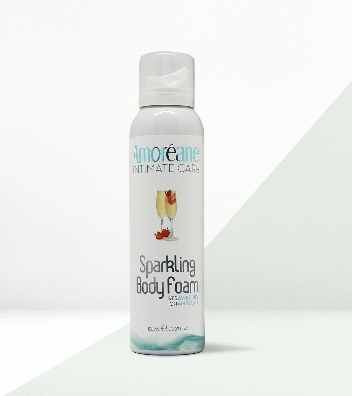 Пена массажная Amoreane Sparkling Body Foam Strawberry Champagne 150 мл