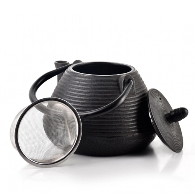 Чайник чугунный ALOR HTXA1925 0,9 л Черный (35835) - фото 2