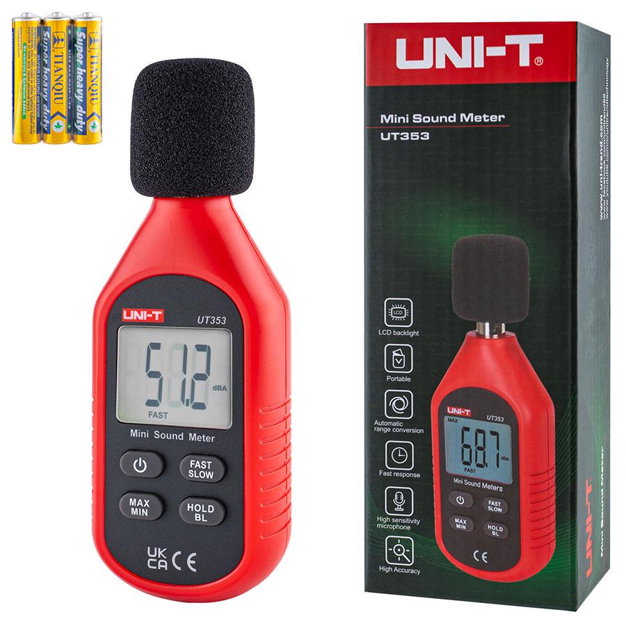 Шумомер UNI-T UT353 30-130 дБ точность 1,5 дБ (287278)