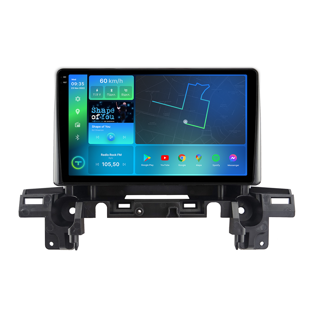 Автомагнитола штатная Torssen 2K F9332 для Mazda CX5 2017-2022 г. 4G/Carplay/DSP 3/32 GB 9" (202302830)