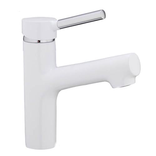 Смеситель для умывальника Frap H44-8 F1044-8 1034126 однорычажный Белый (102535) Смеситель для умывальника Frap H44-8 F1044-8 1034126 однорычажный Белый (102535)