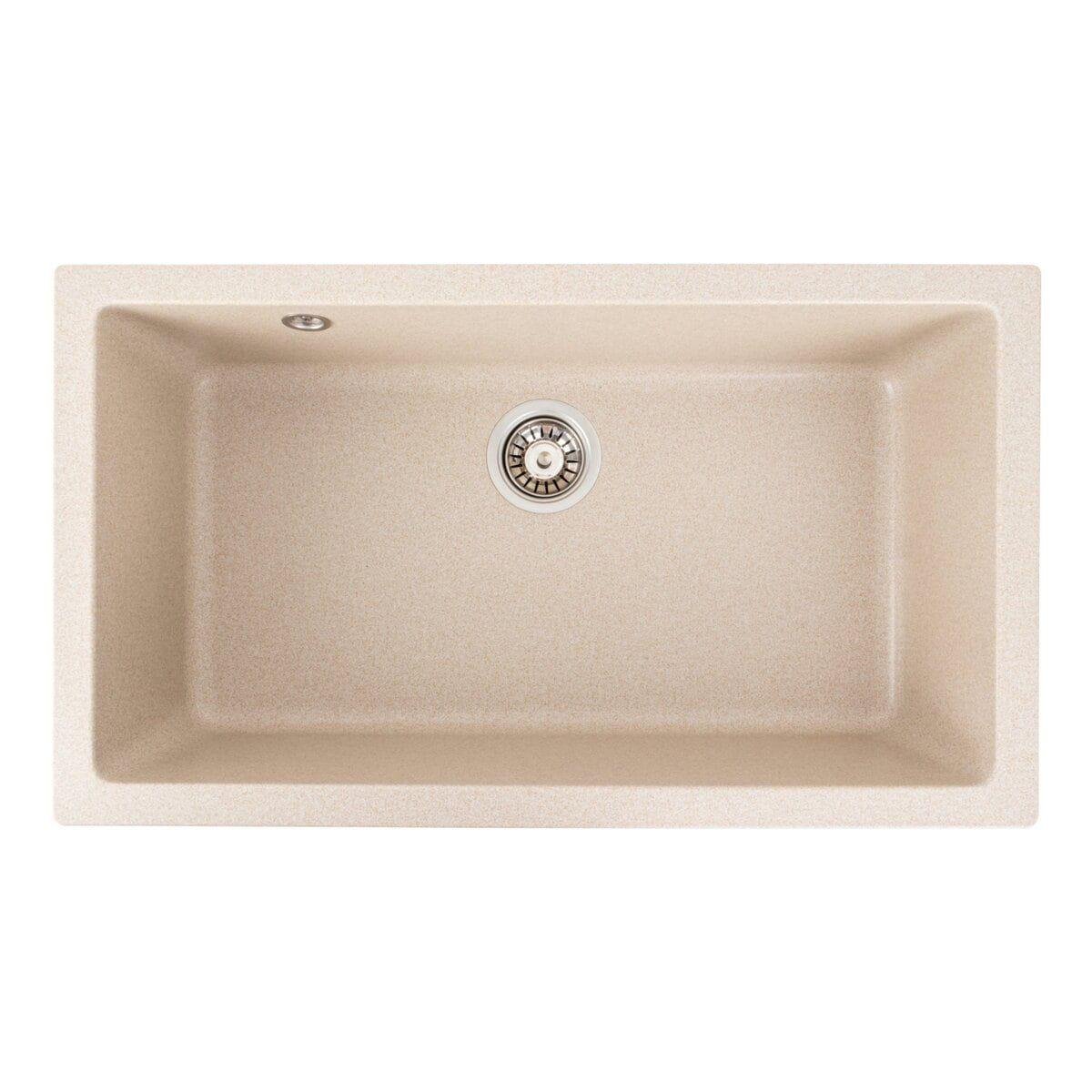 Мойка гранитная Valeso Paruana 790х450 врезная прямоугольная Сафари матовый (PLTM-SP000047428)