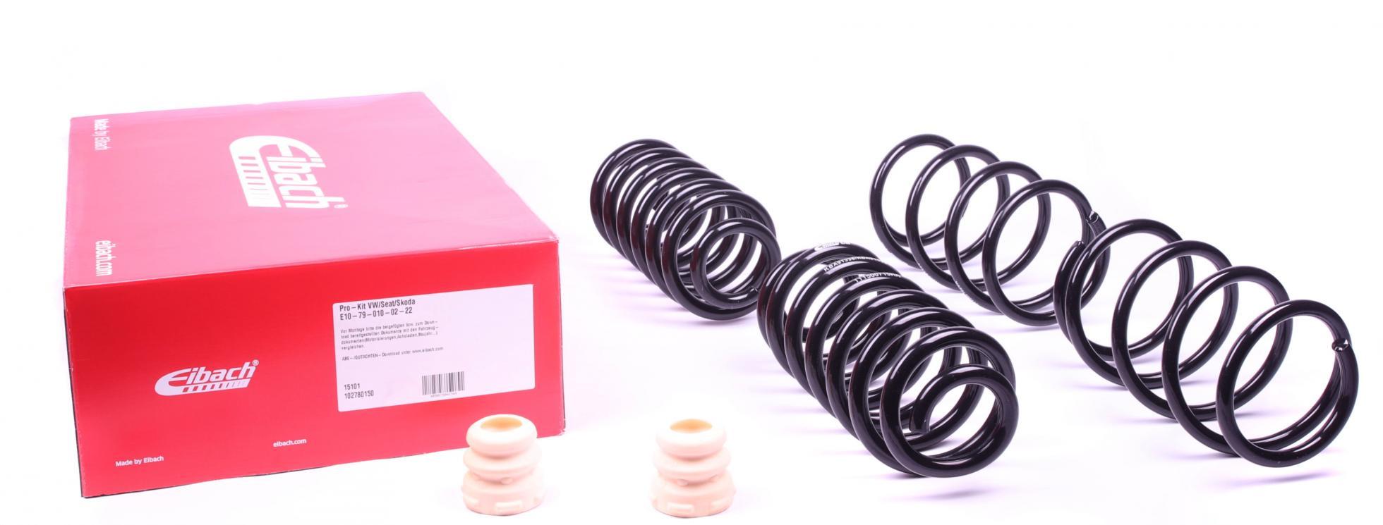 Комплект пружин підвіски EIBACH Pro-Kit для VW Golf VII Skoda Octavia III Seat Leon 12- 4 шт. (E10-79-010-02-22)