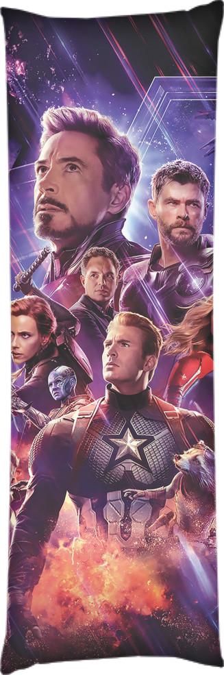 Подушка дакимакура Avengers Принт 60x180 см (14102388) Подушка дакимакура Avengers Принт 60x180 см (14102388)