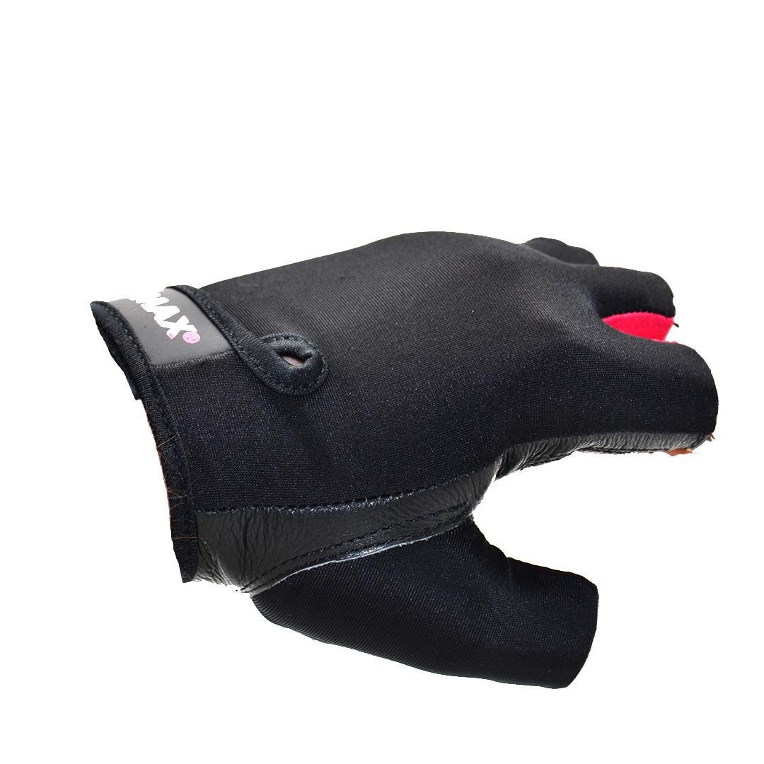 Перчатки для фитнеса MadMax MFG-251 Rainbow XS Rubine Red (A-012633) - фото 3