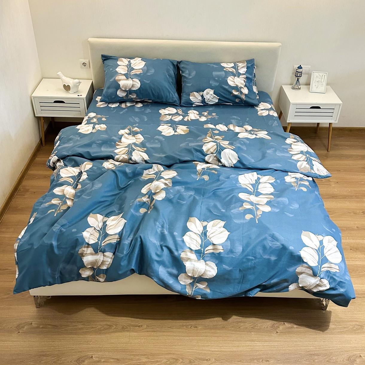 Постільна білизна Lelit полікотон двоспальний Зелений (P-0122)