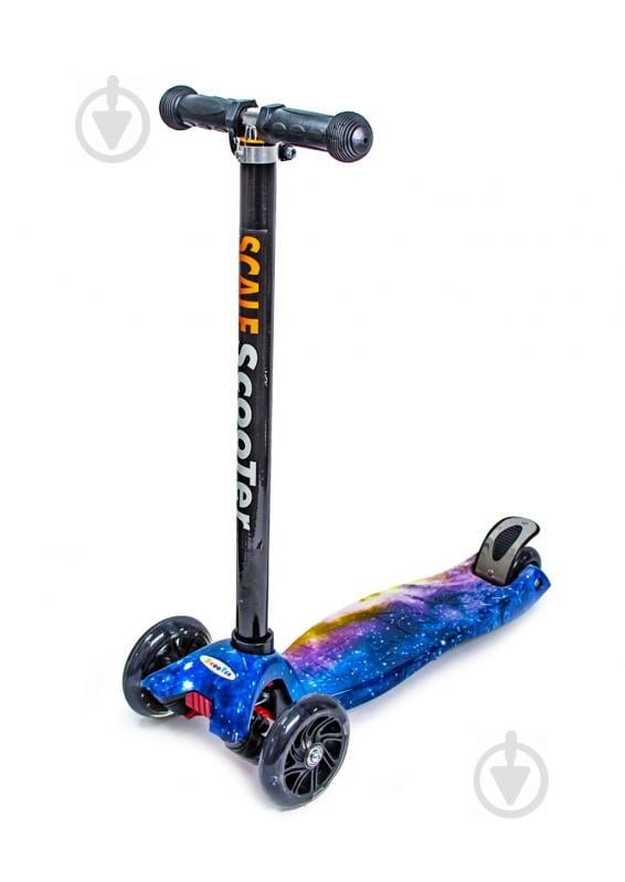 Детский самокат Scale Scooter MAXI Universe Разноцветный (894109975) Детский самокат Scale Scooter MAXI Universe Разноцветный (894109975)