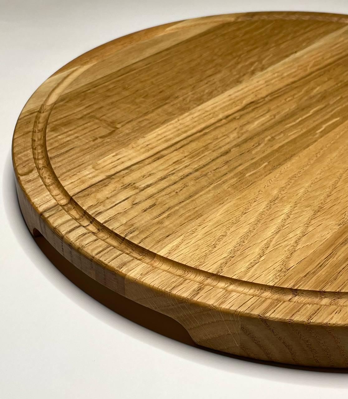 Доска дубовая для пиццы 30 см (9270227) - фото 5