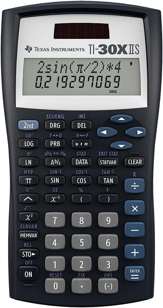 Калькулятор науковий Texas Instruments TI-30XIIS Scientific Calculator