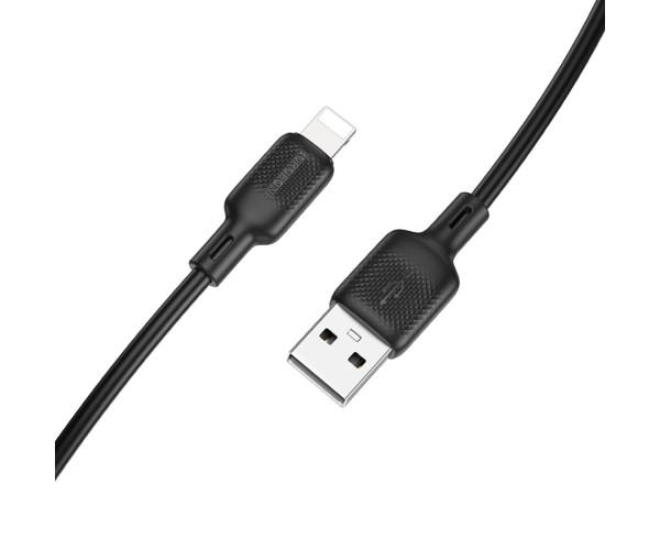 Кабель Data Borofone BX113 Lightning 2,4A 1 м Black (066941991115394)