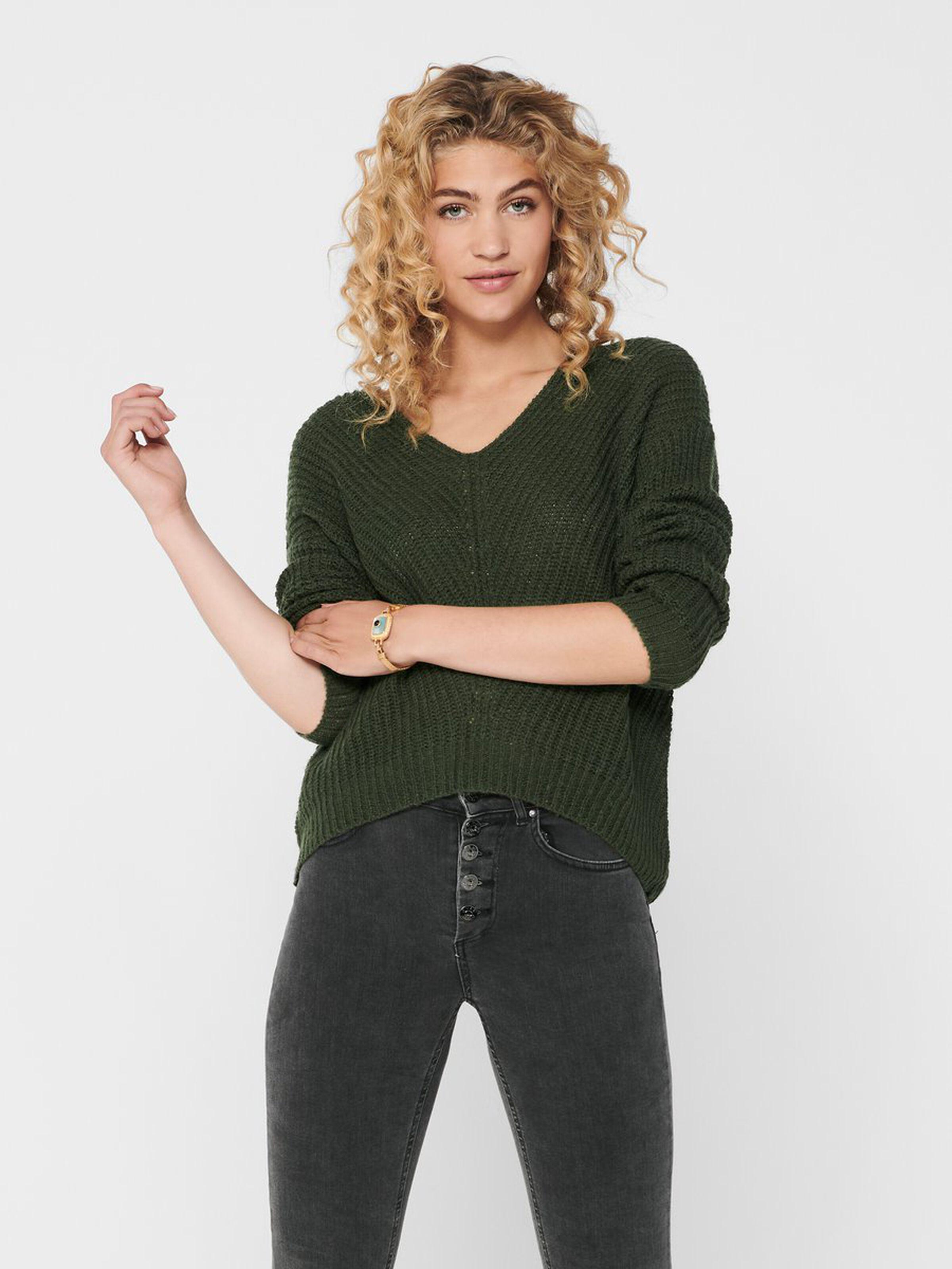 Женский джемпер Only 15208245 XS Зеленый