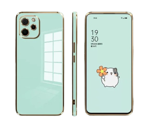 Чехол накладка Silicone Adds 6D для Huawei Nova Y61 Бирюзовий