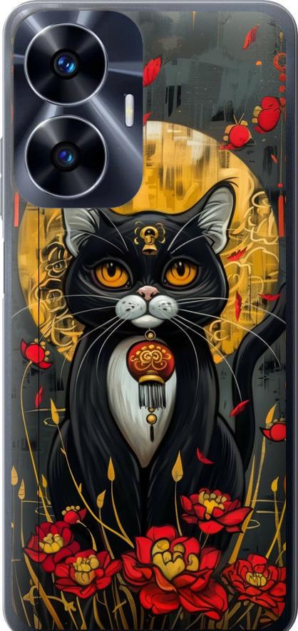 Чехол на Realme C55 China Cat (6134u-2992-42517)