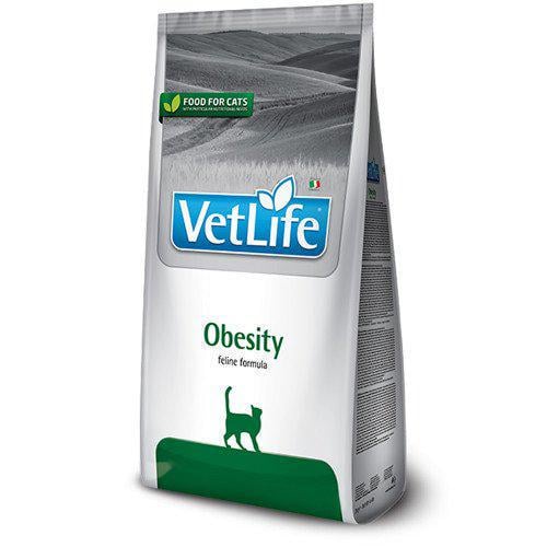 Корм для кошек сухой Farmina Vet Life Obesity для снижения лишнего веса 400 г