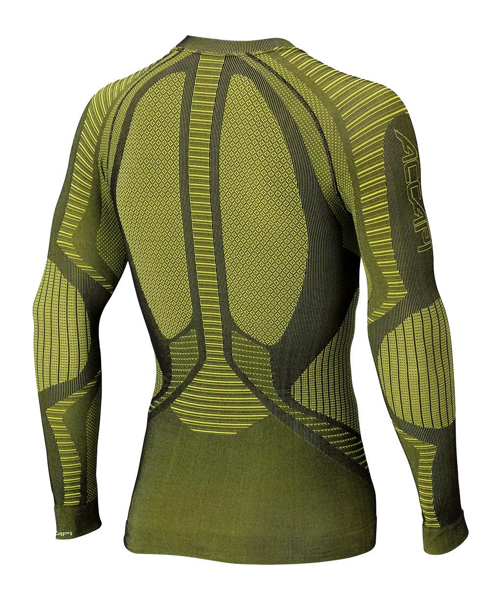 Термофутболка Accapi-Xperience Black/Lemon - фото 2