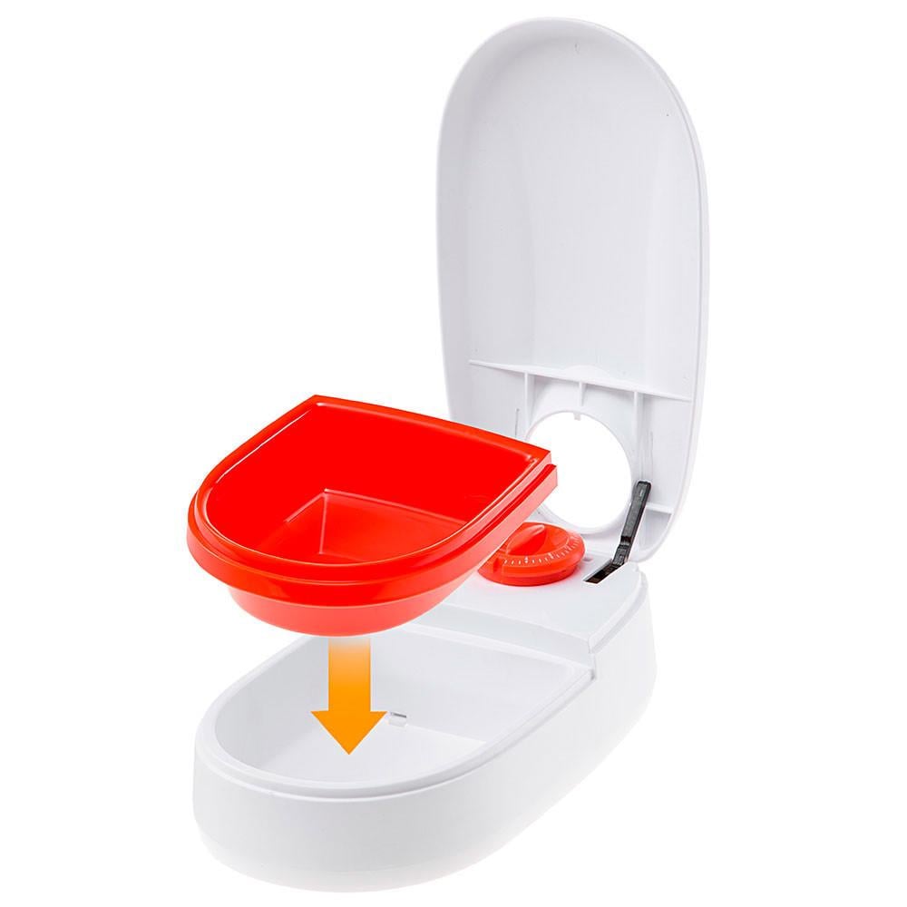 Диспенсер для корма для собак и кошек Ferplast Cometa автоматический з таймером 13,2х23,7х7,5 см 0,4 л (71085400) - фото 8 Диспенсер для корма для собак и кошек Ferplast Cometa автоматический з таймером 13,2х23,7х7,5 см 0,4 л (71085400) - фото 8