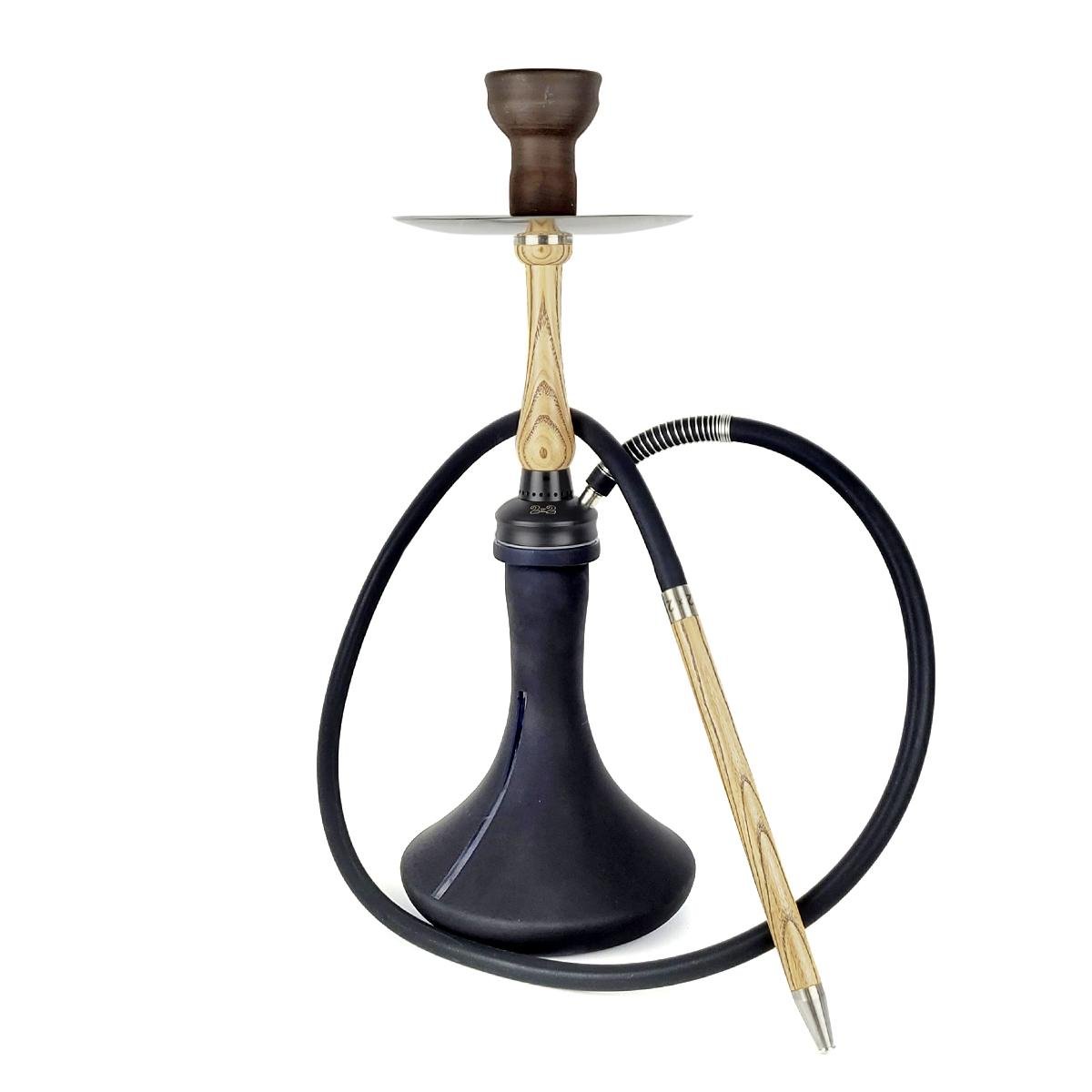 Кальян 2х2 Hookah Medium White Craft Black Matt (8204-201) - фото 1