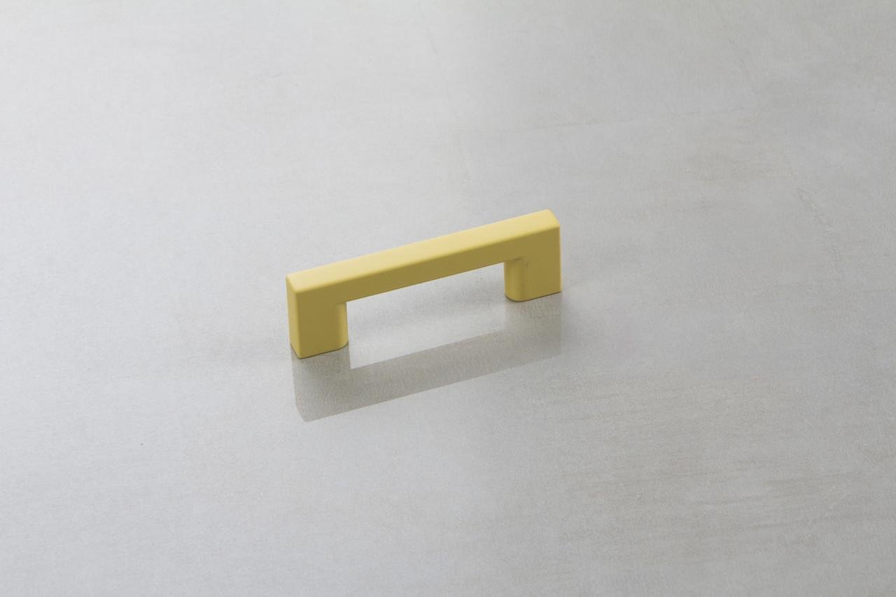 Меблева ручка Poliplast РП-22/64 Жовтий матовий (16283)