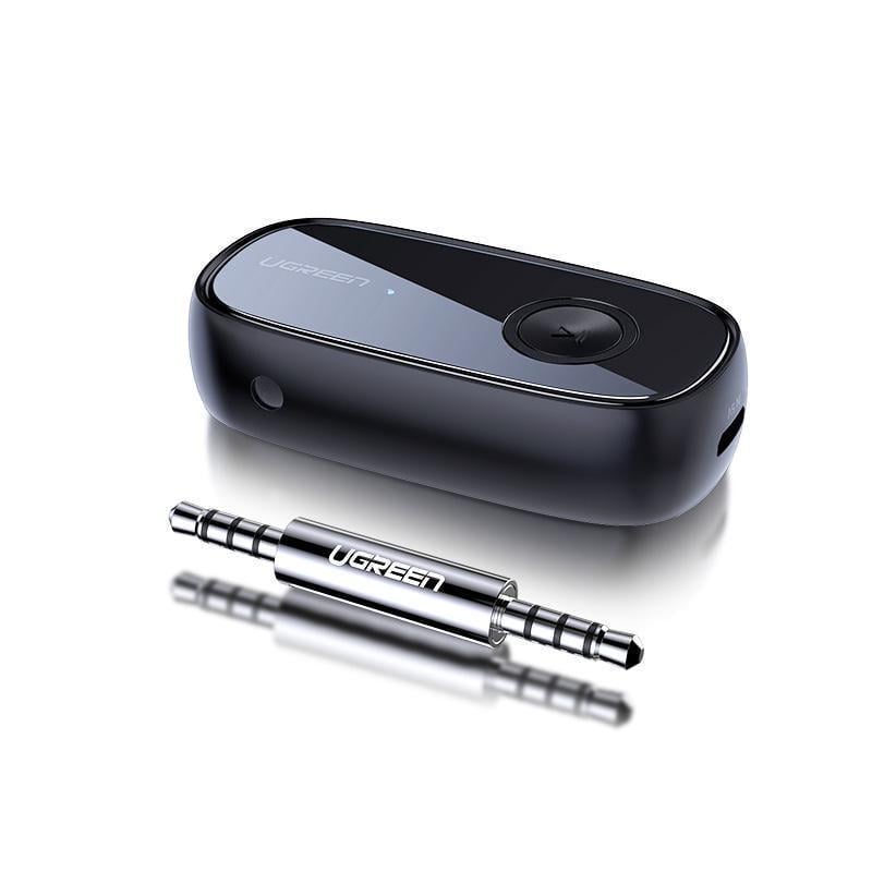 Адаптер UGREEN Bluetooth 5.1 приемник aptX HD Hi-Res 3,5 мм minijack AUX-micro USB Аудио AAC/SBC/aptX LL стерео Черный (70304) - фото 1 Адаптер UGREEN Bluetooth 5.1 приемник aptX HD Hi-Res 3,5 мм minijack AUX-micro USB Аудио AAC/SBC/aptX LL стерео Черный (70304) - фото 1