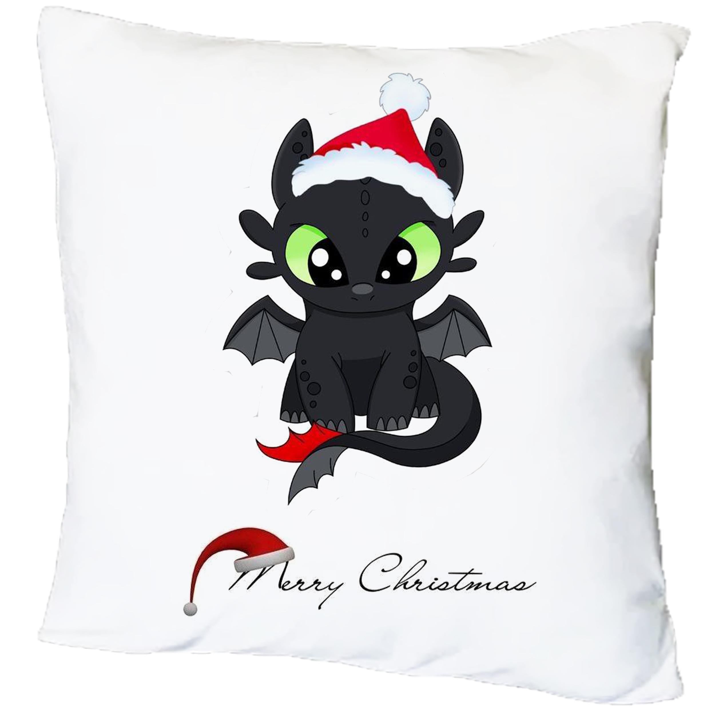 Подушка с принтом Merry Christmas.Беззубик (17236)