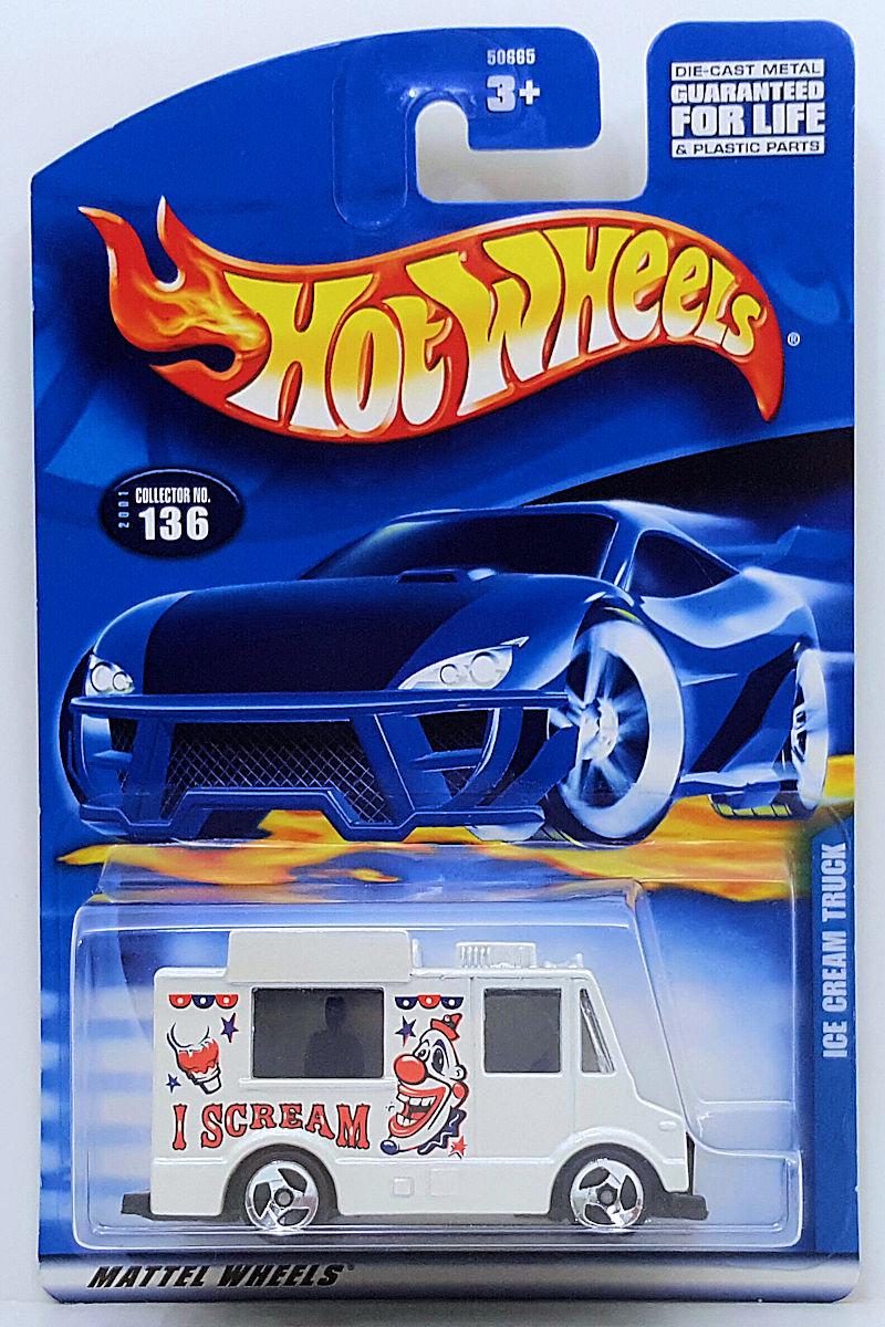 Игрушечная машинка Hot Wheels Ice Cream Truck 2001 №136 (50665)